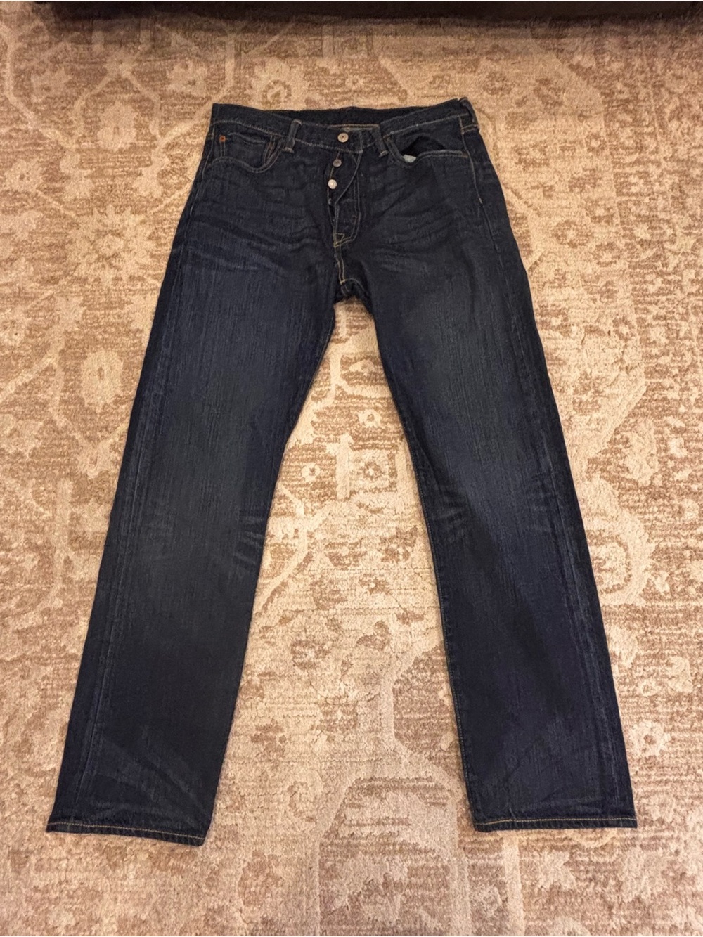 Levi's Indigo Straight-Leg Men's Jeans
